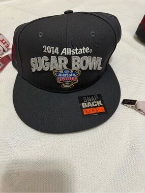 Alabama Nike Black 2014 Allstate Sugar Bowl Snapback Hat